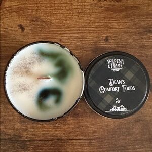 Supernatural Dean's Comfort Foods Candle by Serpent & Flame NIP
